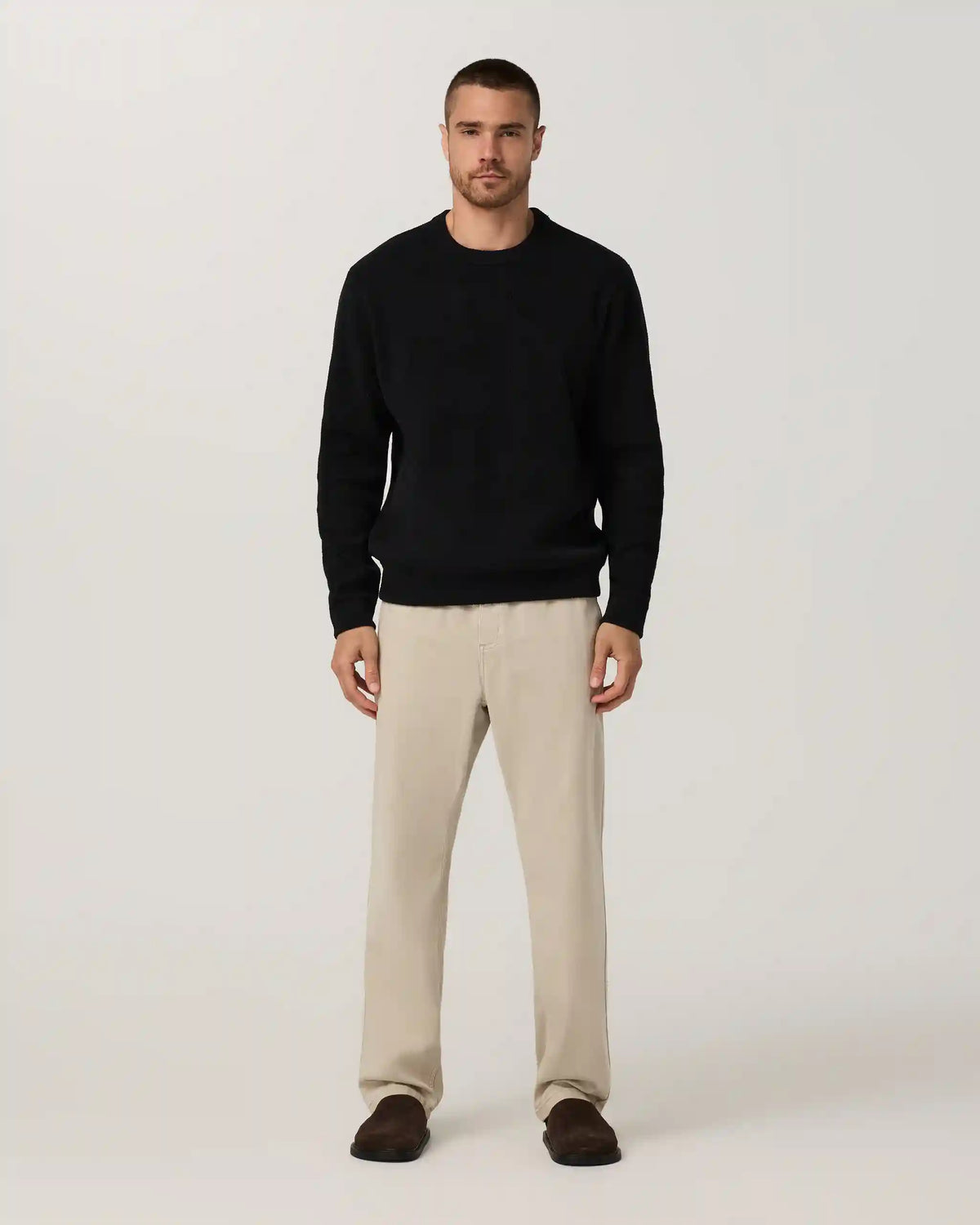 Benton Twill Elastic Waist Pant Relaxed Fit 30"