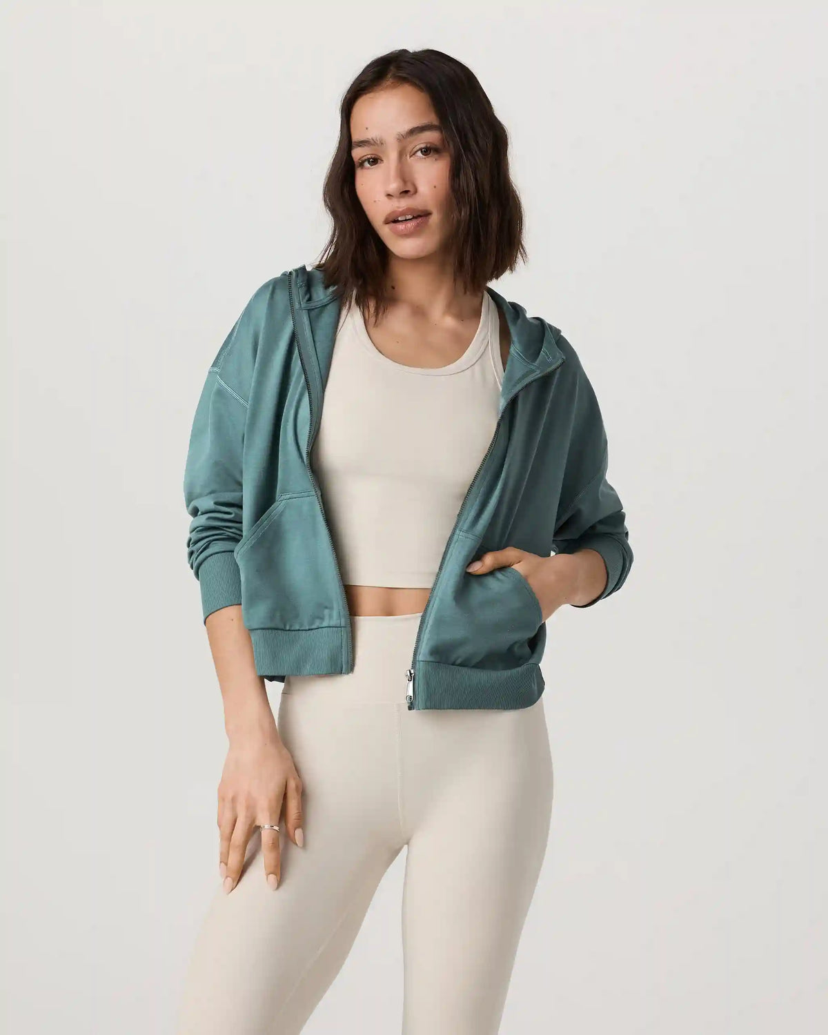 Halo Modern Full Zip Hoodie
