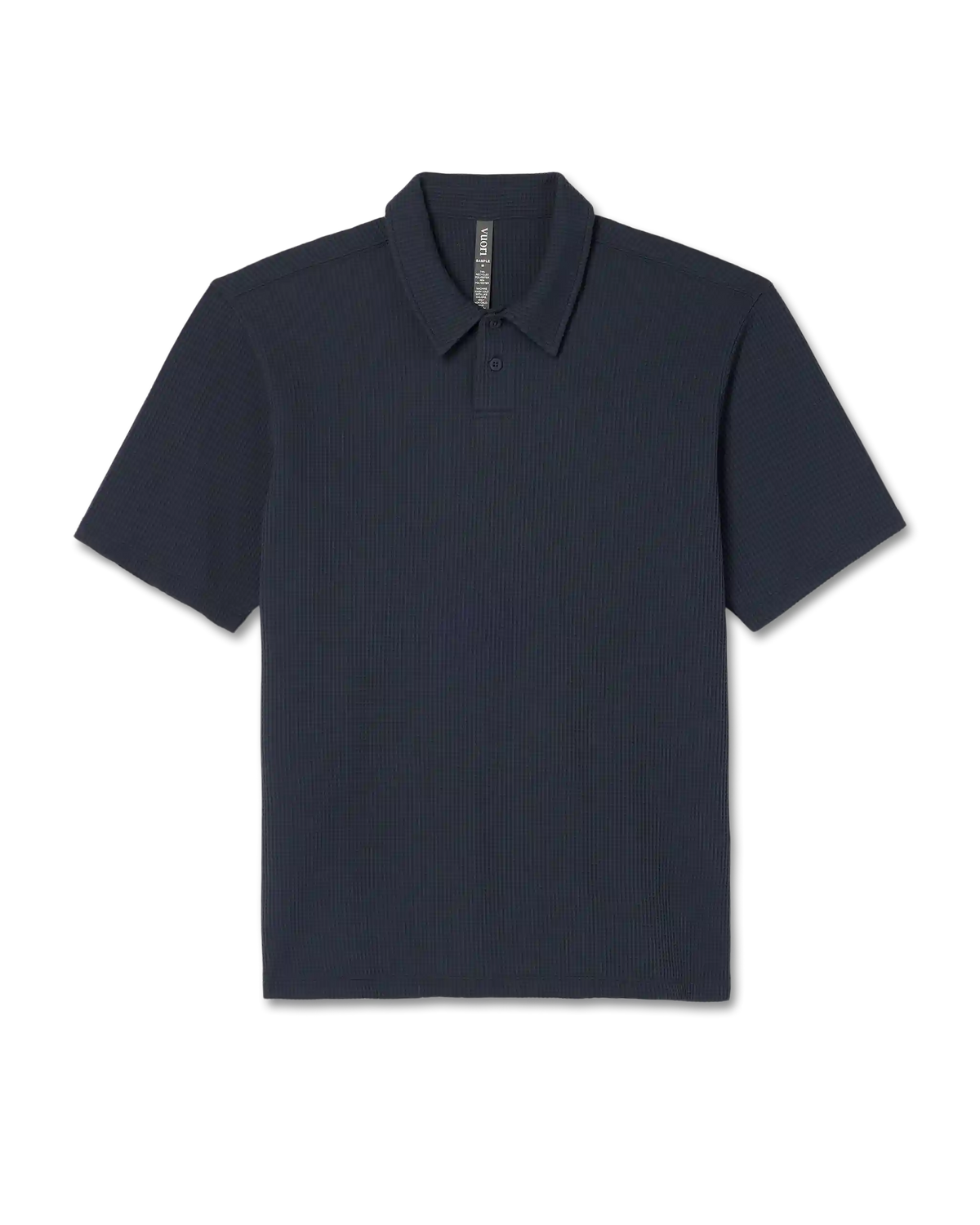 Short Sleeve Lightweight Tech Waffle Polo - Relaxed Fit