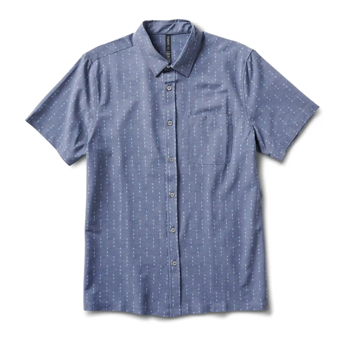 Short-Sleeve Bridge Button Down