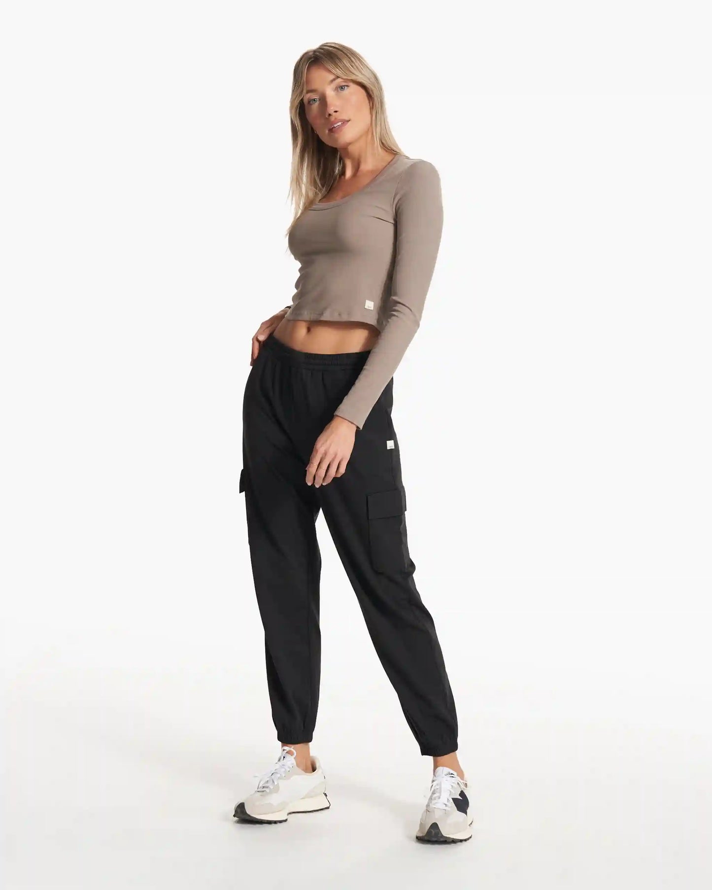 Long Sleeve Pose Scoop Tee