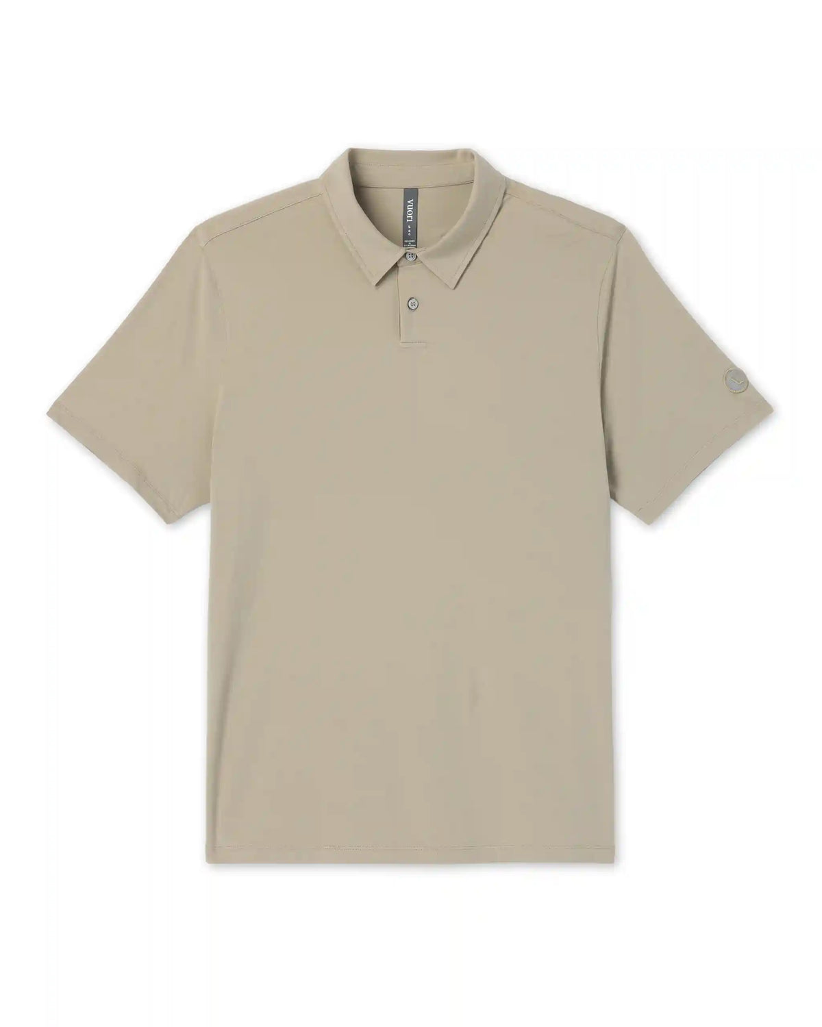 Short Sleeve Feather Polo