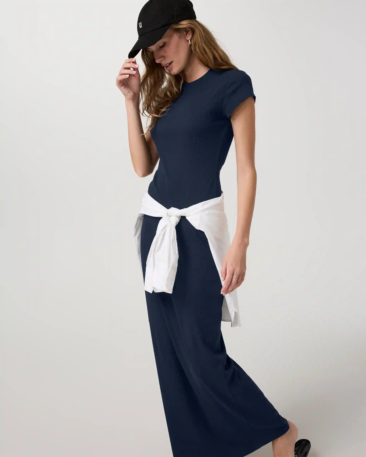 Rib Tee Dress