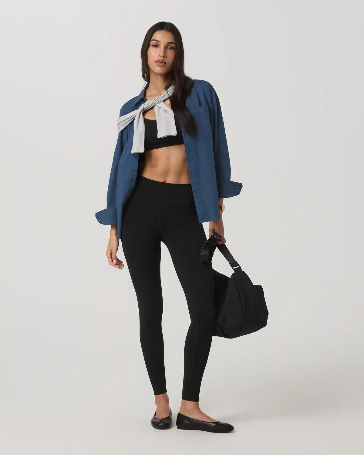Long Sleeve Kensington Relaxed Button Down