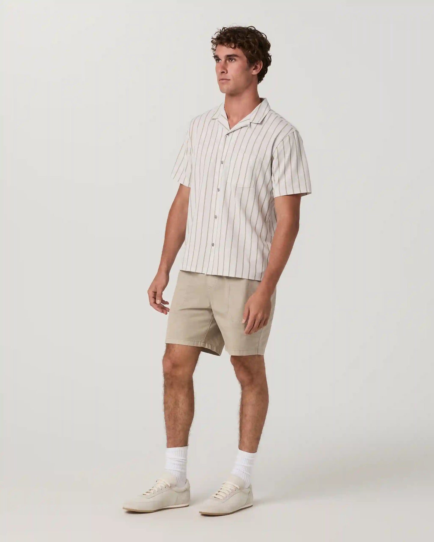 Short Sleeve Bridge Shirt - Camp Collar