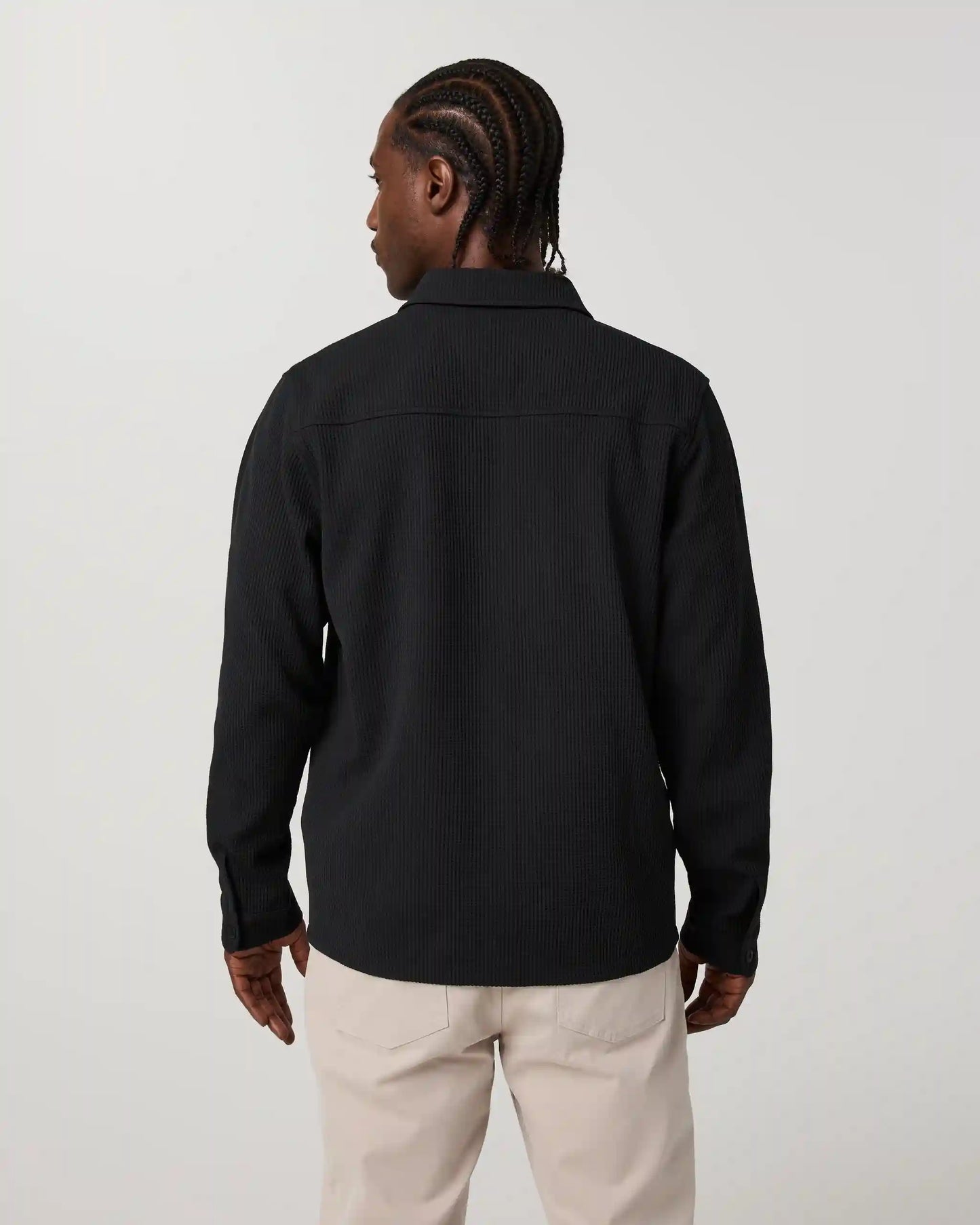 Tech Waffle Shirt Jacket