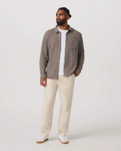 Long Sleeve Altitude Wool Button Down - Relaxed Fit