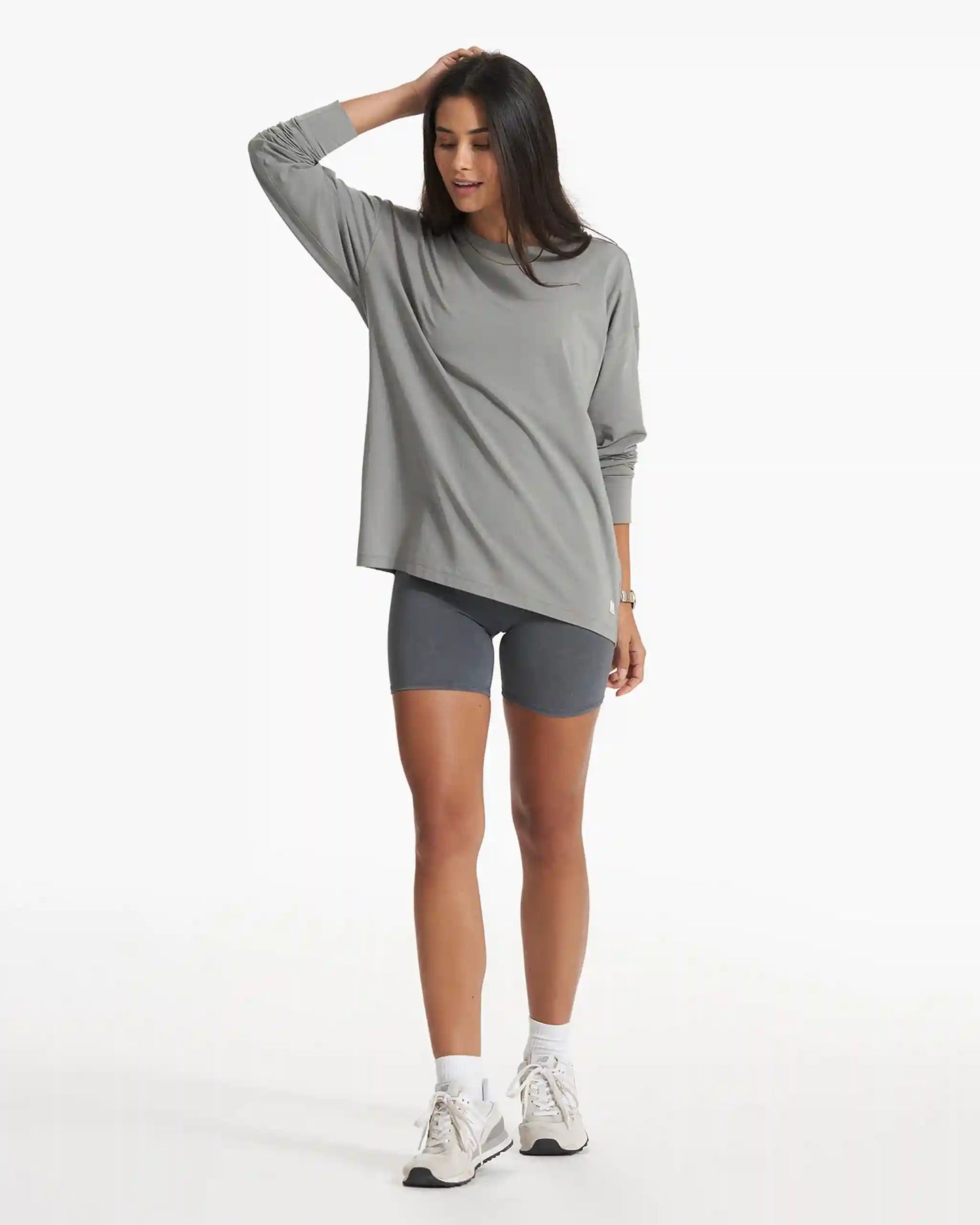 Long-Sleeve Feather Tee