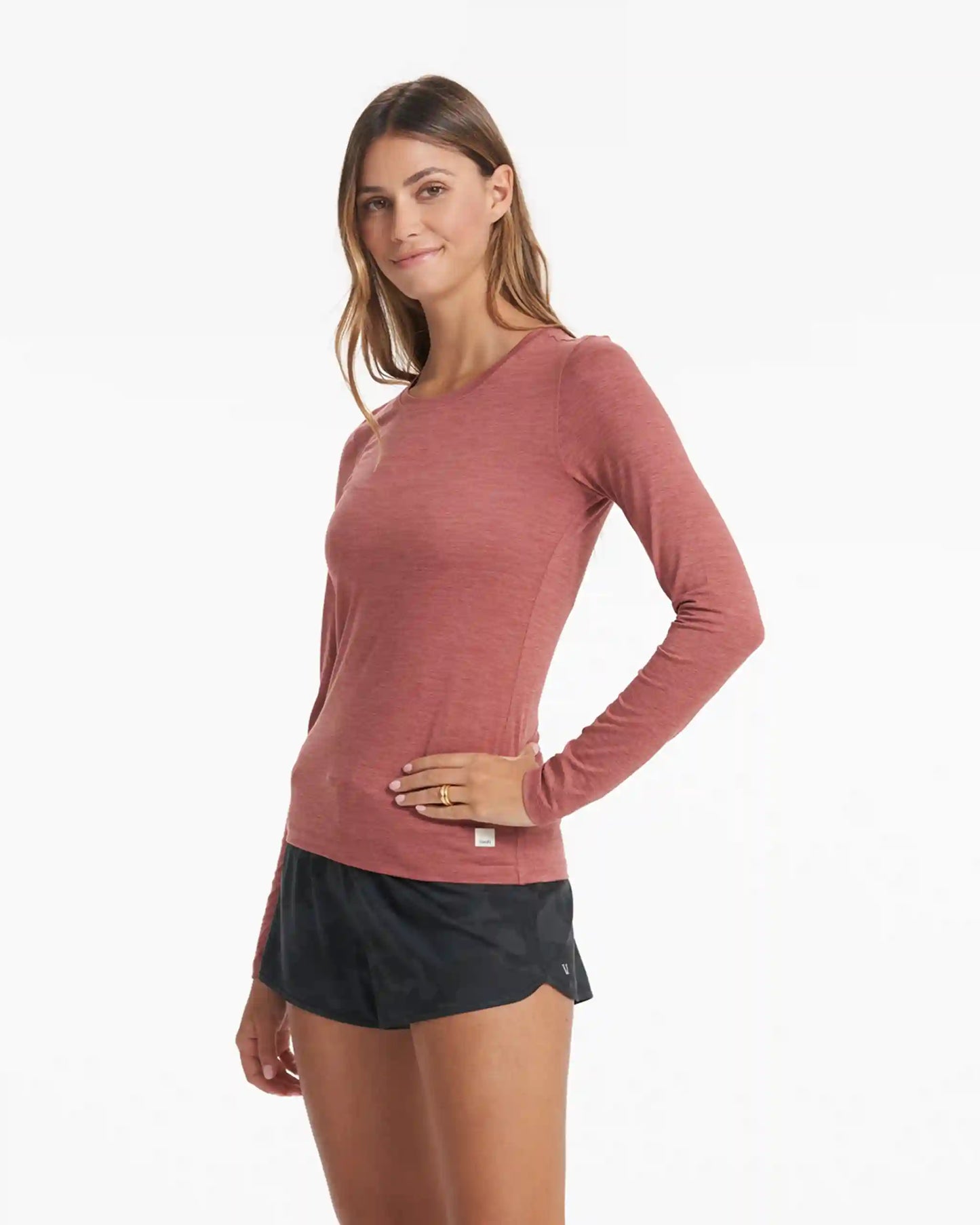 Long-Sleeve Lux Crew