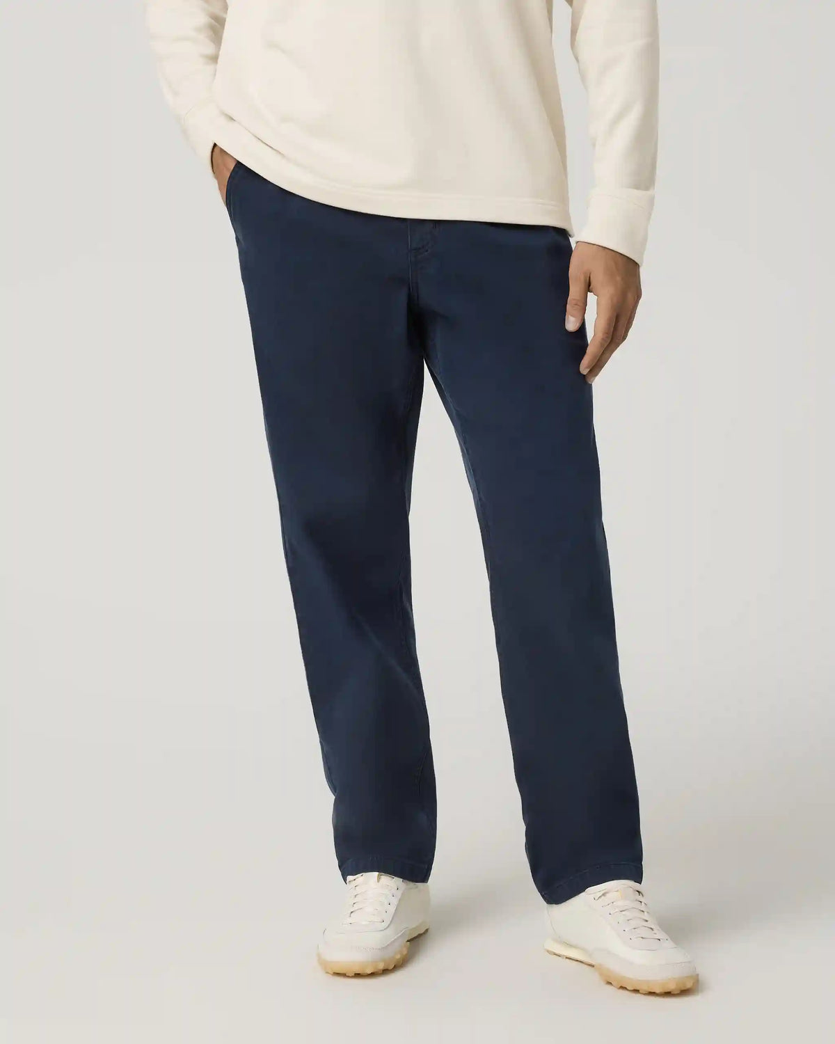 Benton Twill Elastic Waist Pant Relaxed Fit 30"