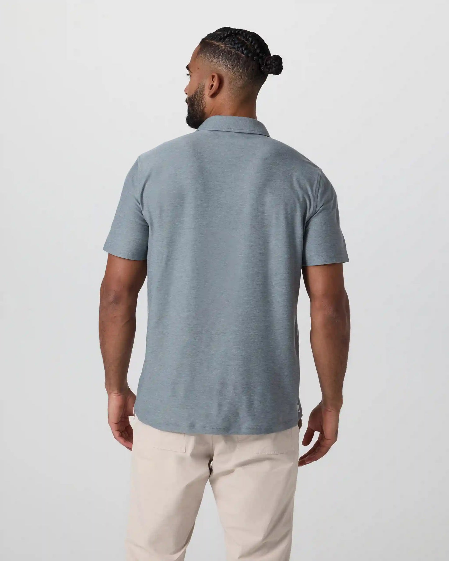 Short Sleeve Strato Button Down