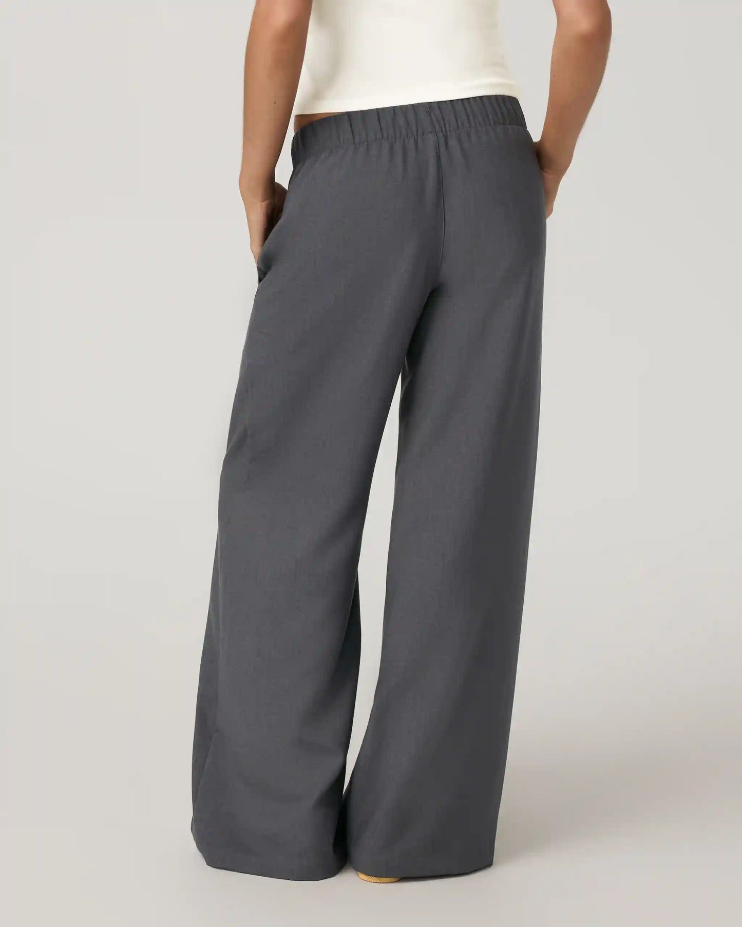 Sander Elastic Waist Trouser - Long