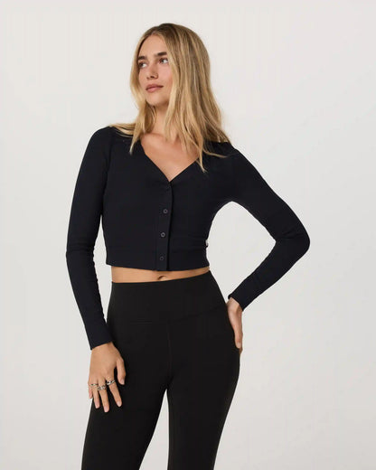 Long Sleeve Pose Mini Cardigan