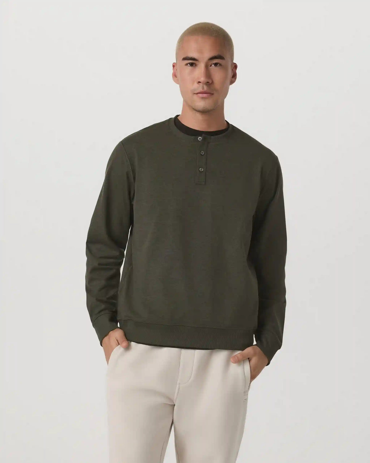 Long Sleeve Coronado Henley - Relaxed Fit