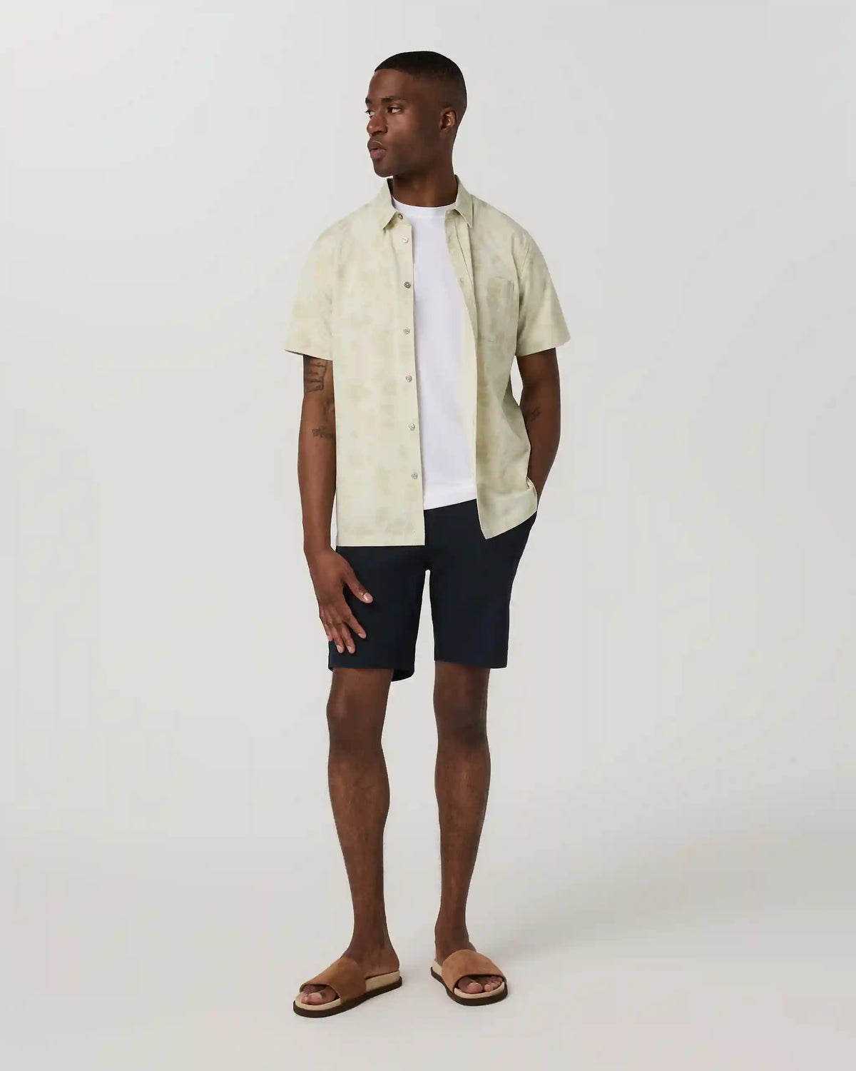 Short Sleeve Bridge Button Down