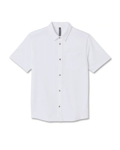 Short Sleeve Knit Oxford Button Down - Classic Fit