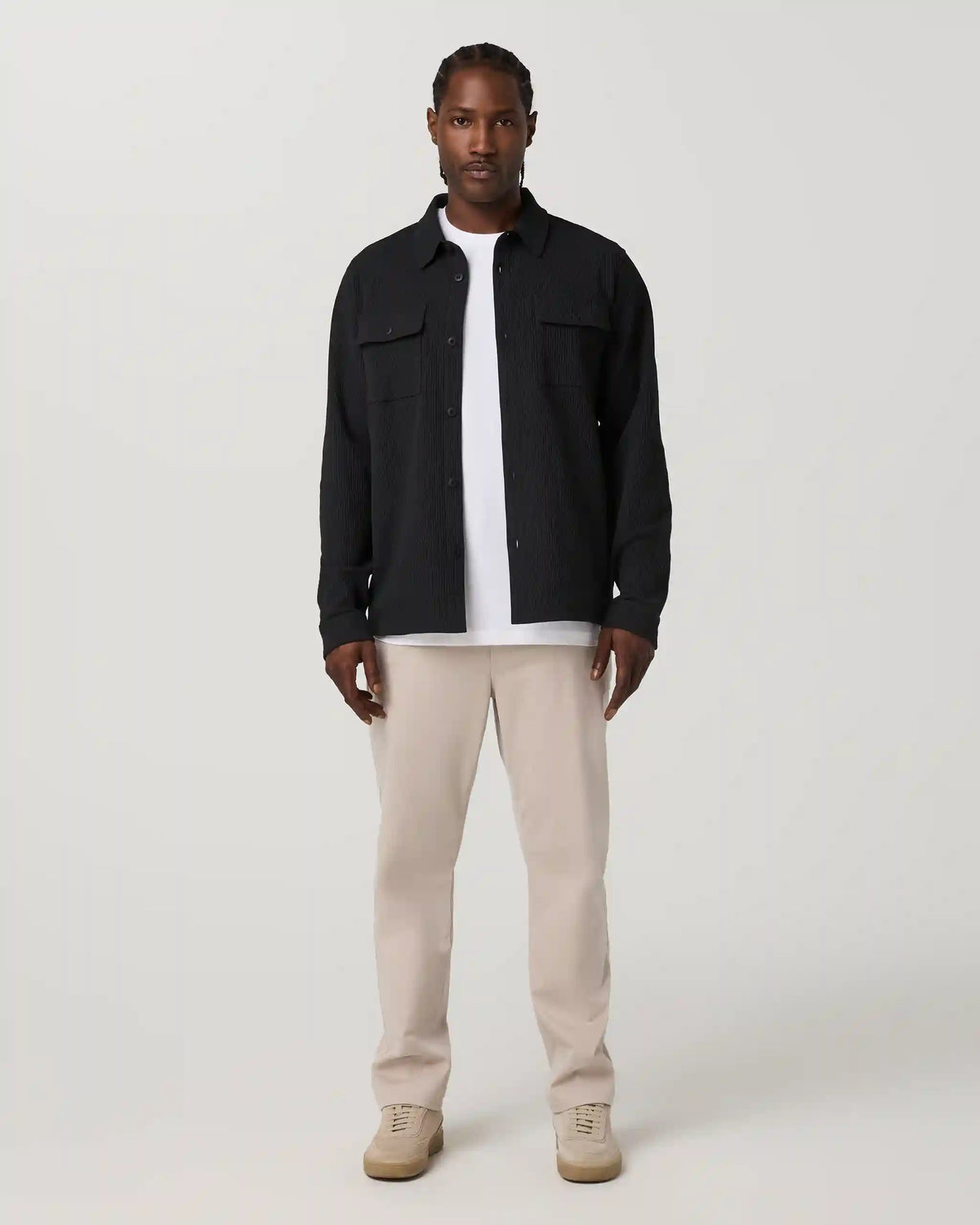 Tech Waffle Shirt Jacket