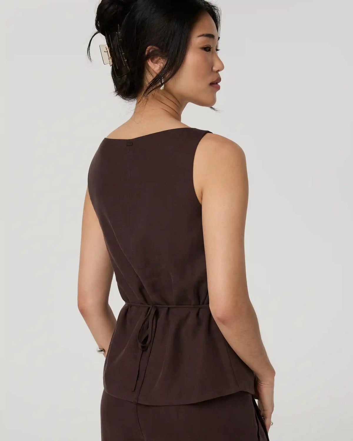 Trestles Twill Button Down Tank