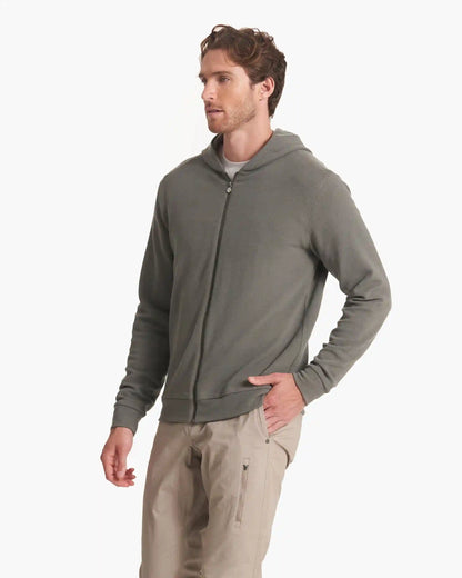 Performance Waffle Zip Hoodie