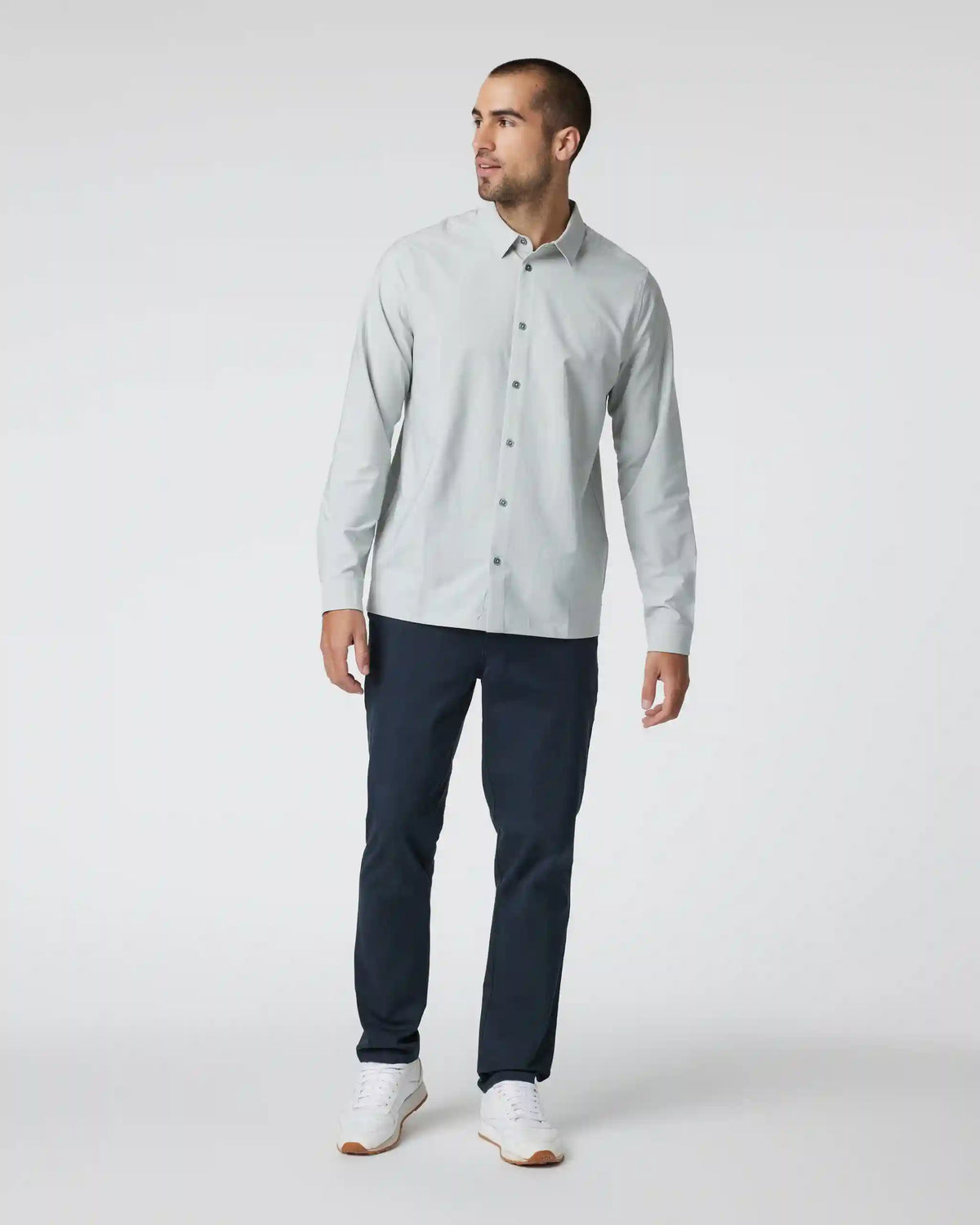 Long Sleeve Manhattan Button Down