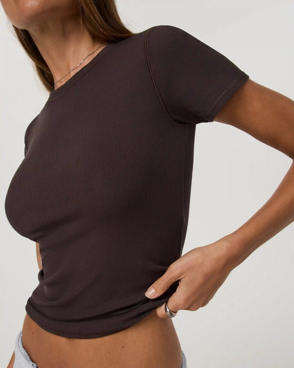Pose Fitted Tee Long