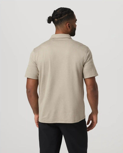 Short Sleeve Ponto Button Down Shirt