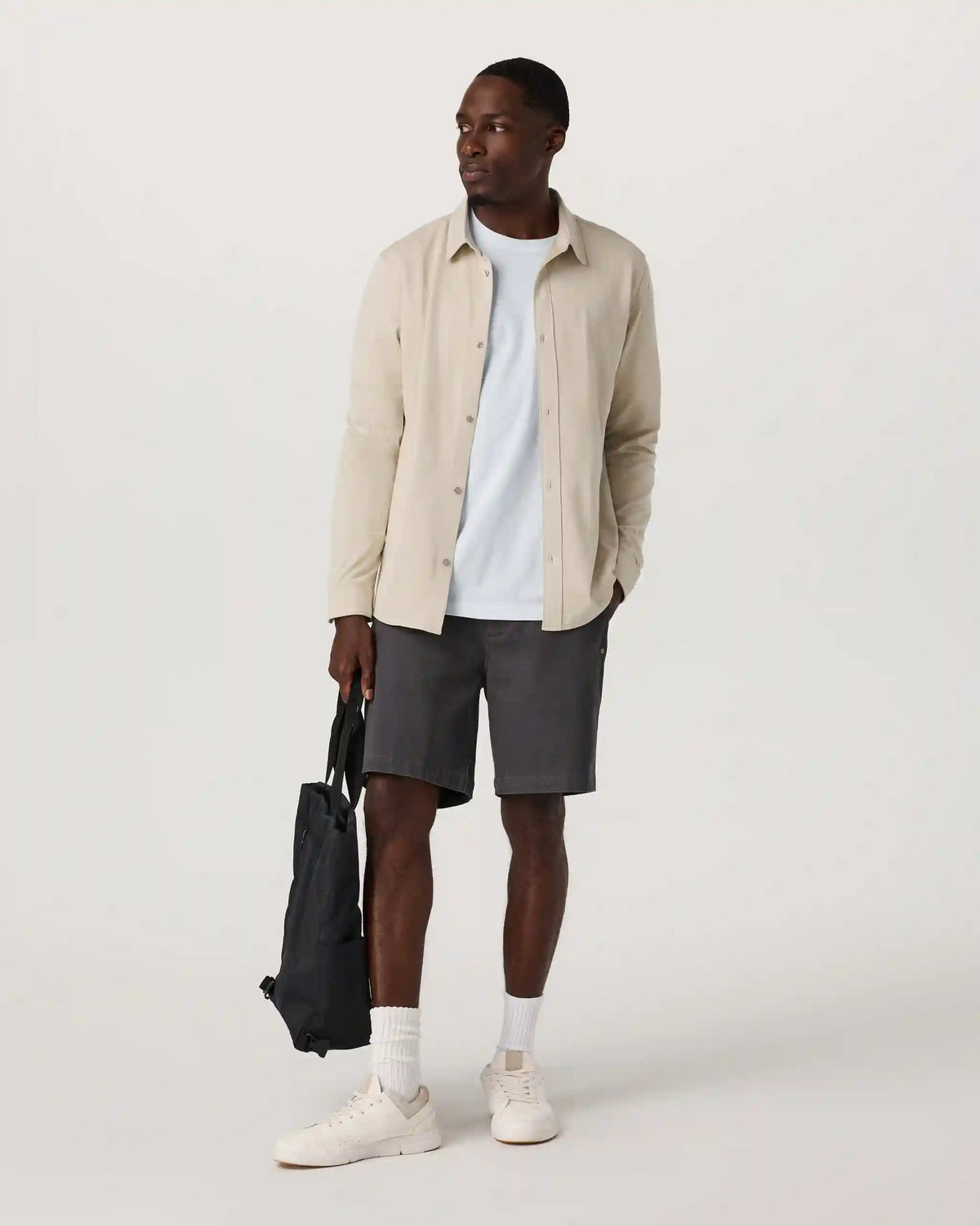 Long Sleeve Knit Oxford Button Down - Classic Fit