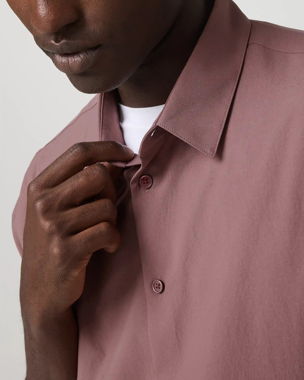 Short Sleeve Manhattan Button Down