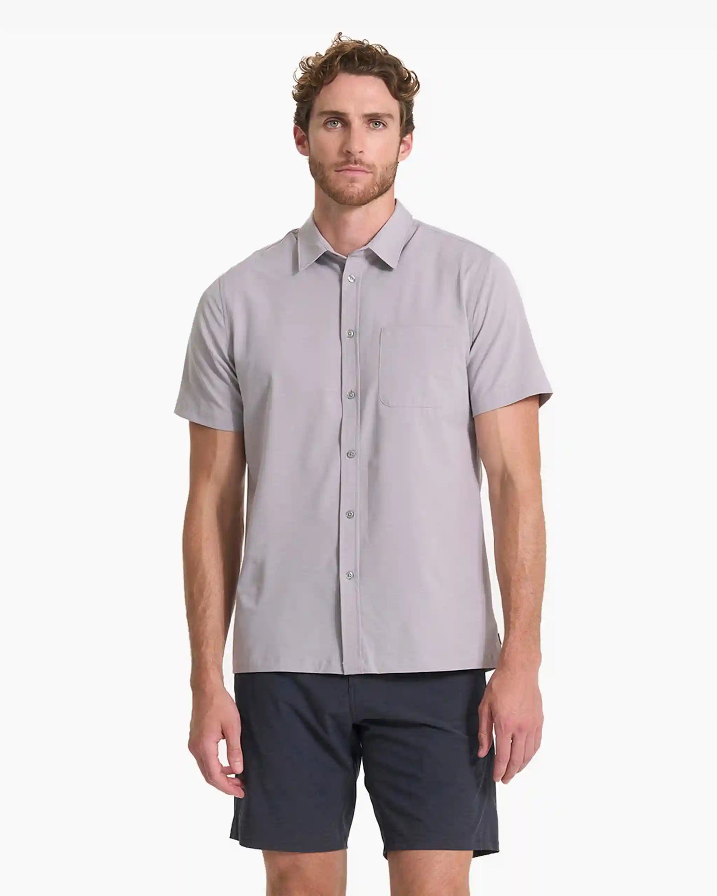 Short Sleeve Bridge Button Down
