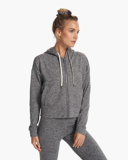Granite Cropped Hoodie