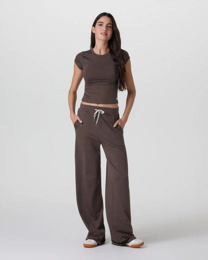 Halo Essential Wideleg Pant - Short