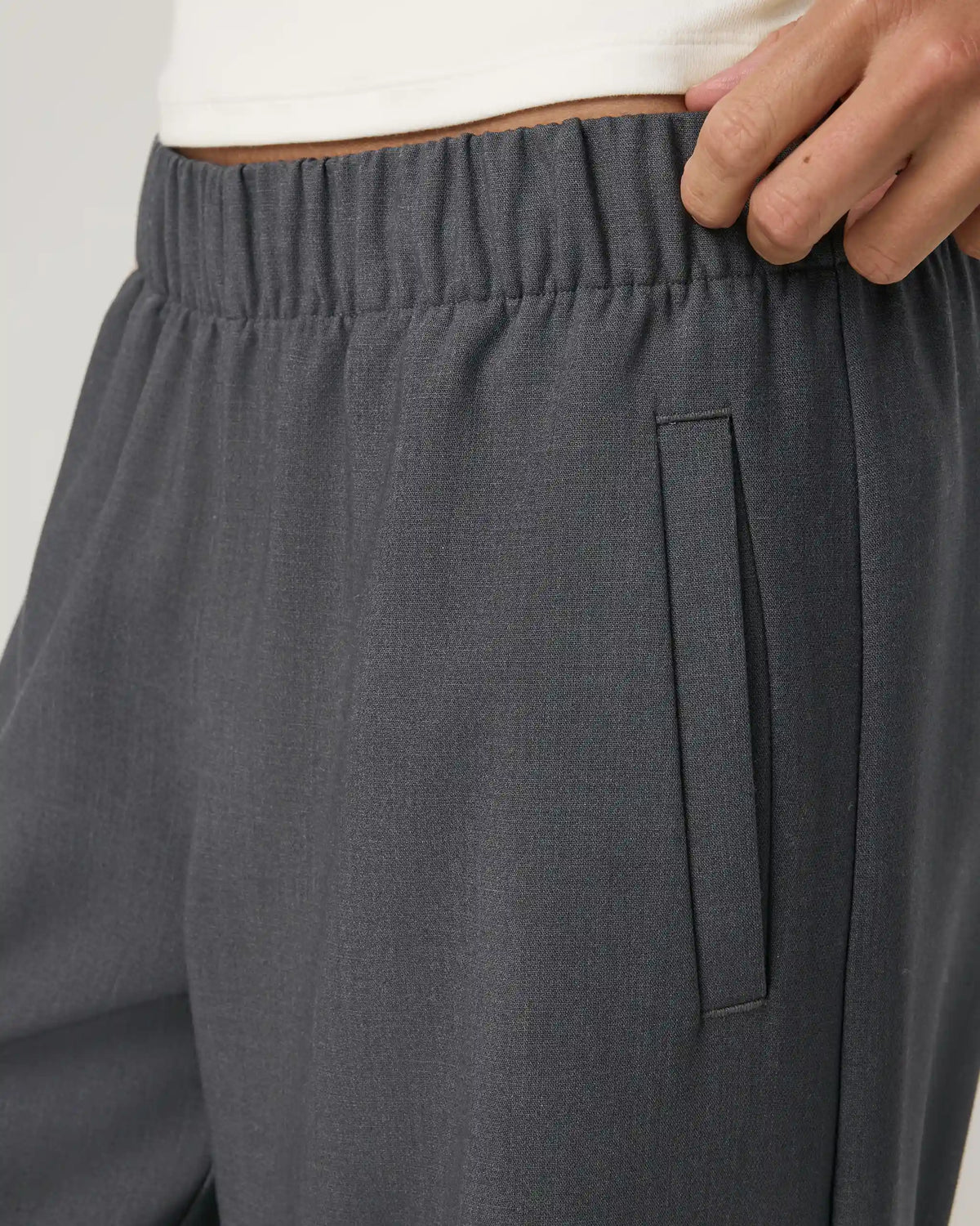 Sander Elastic Waist Trouser