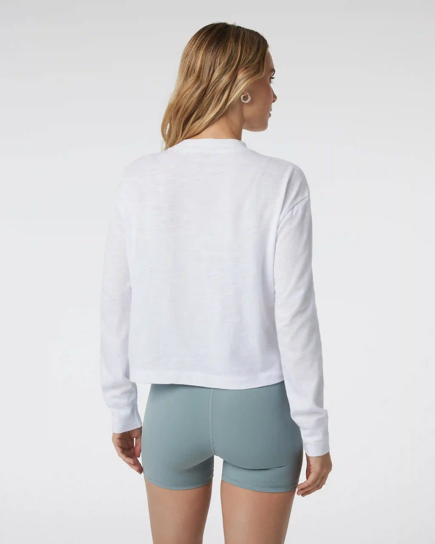 Long Sleeve Sunset Mock Tee
