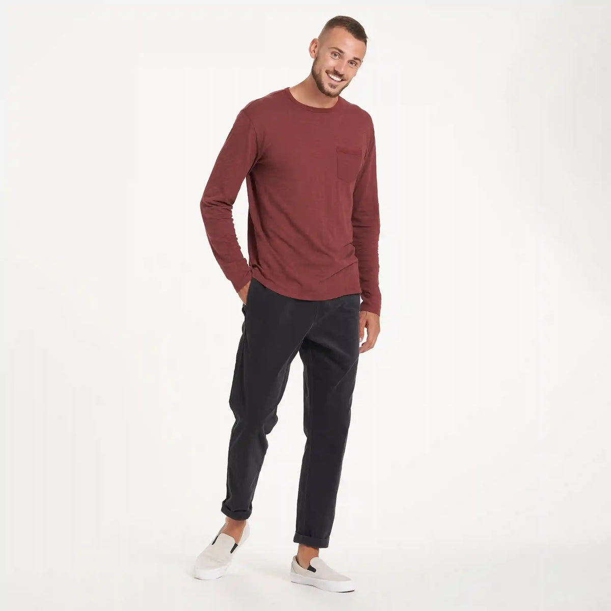 Long-Sleeve Rise Tee