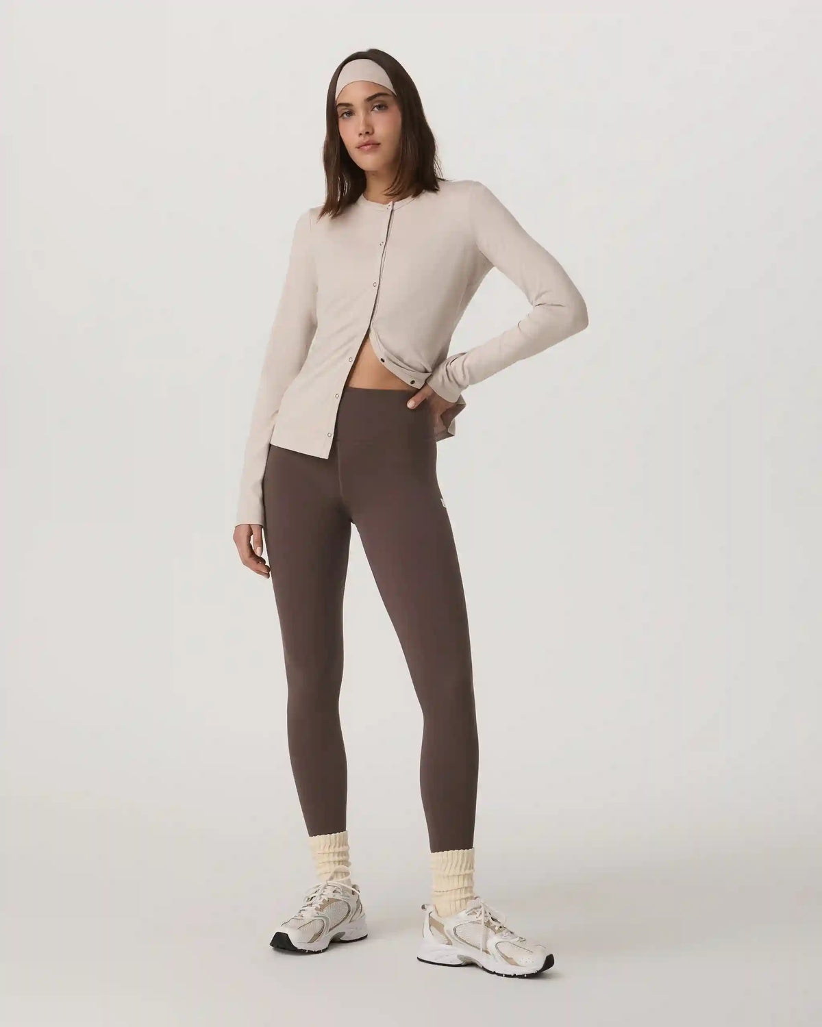 Long Sleeve Halo Snap Cardigan