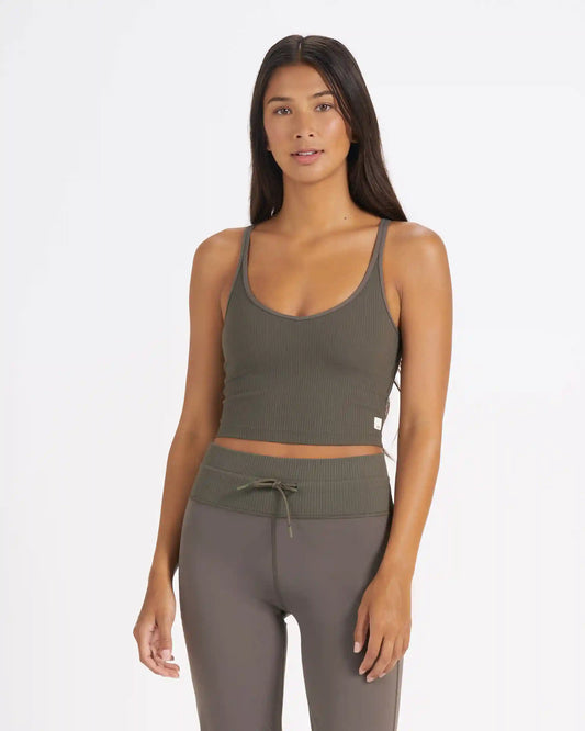 Rib Crop Tank