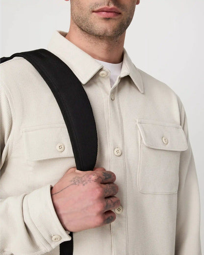 Waffle Shirt Jacket