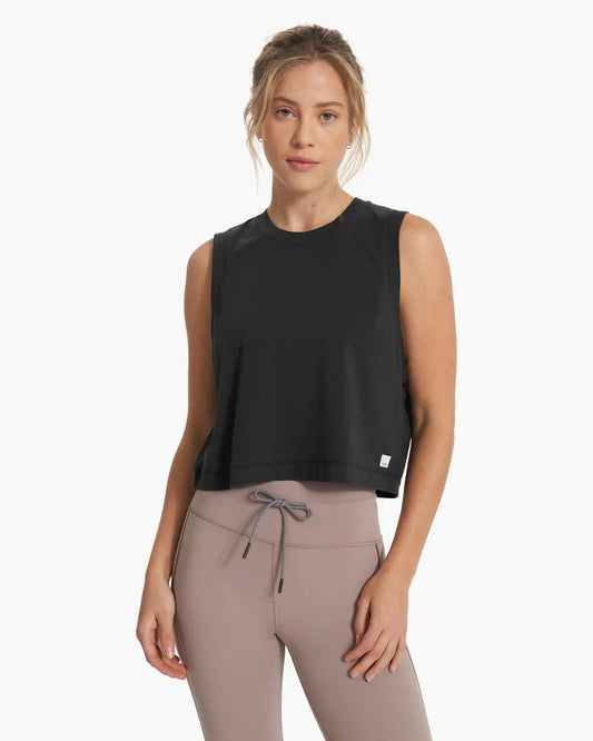 Feather Crop Tank