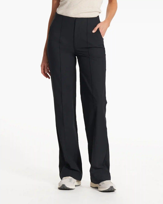 Womens Vuori Meta™ Wideleg Pant - Long