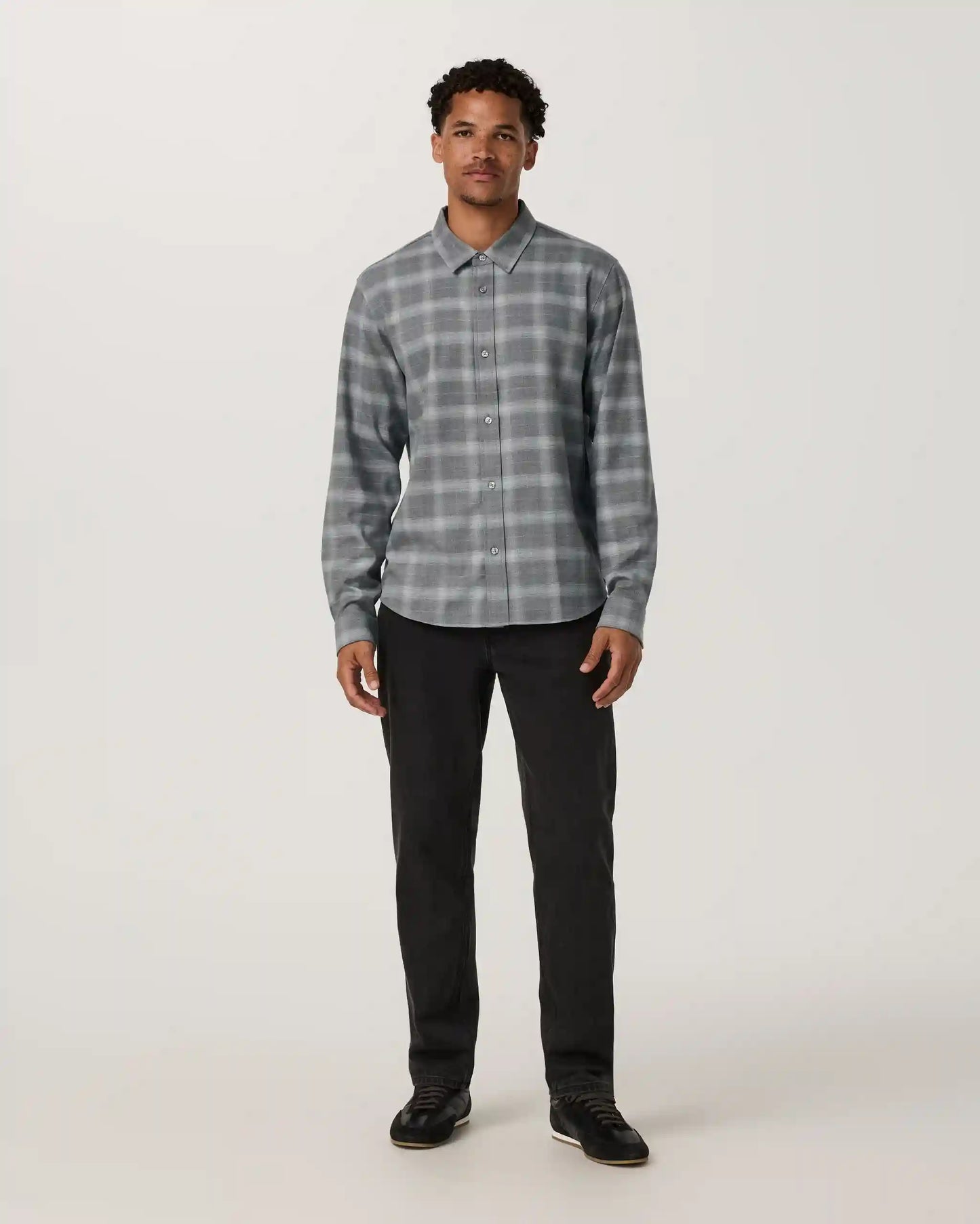 Long Sleeve Midweight Flannel Shirt