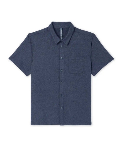 Short Sleeve Ponto Button Down Shirt