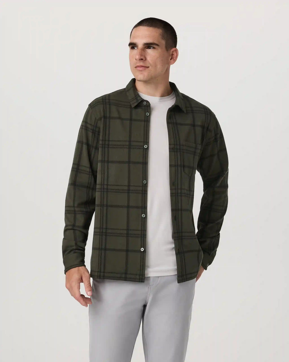Seaview Plaid Button Down Shirt