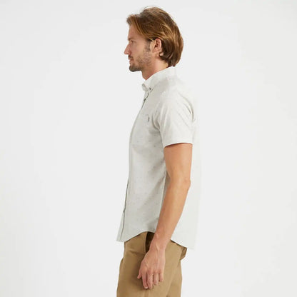 Crest Short-Sleeve Button-Down