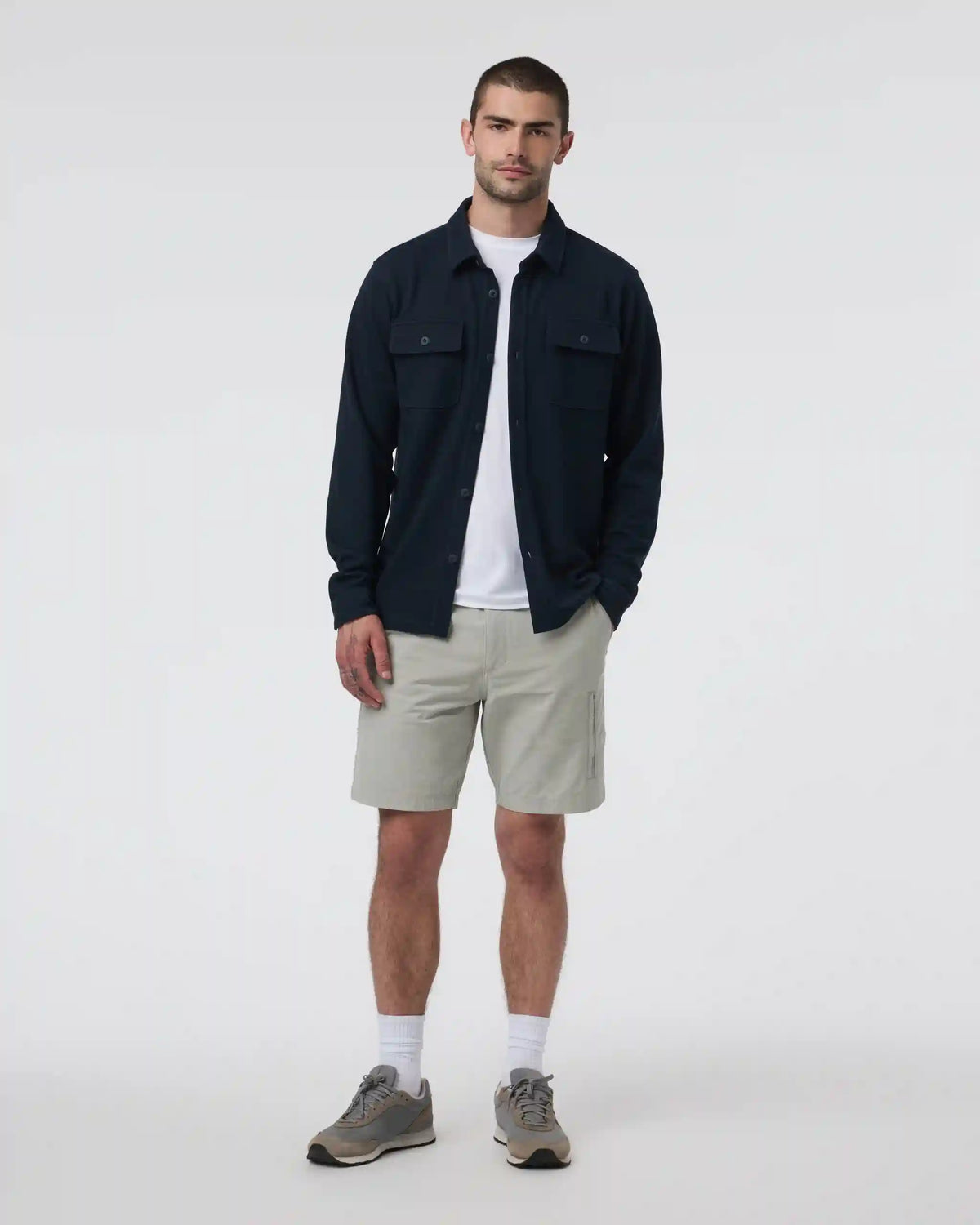 Waffle Shirt Jacket