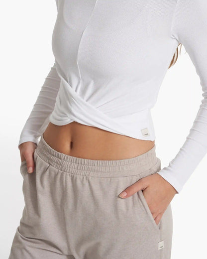Long Sleeve Cove Twist Tee