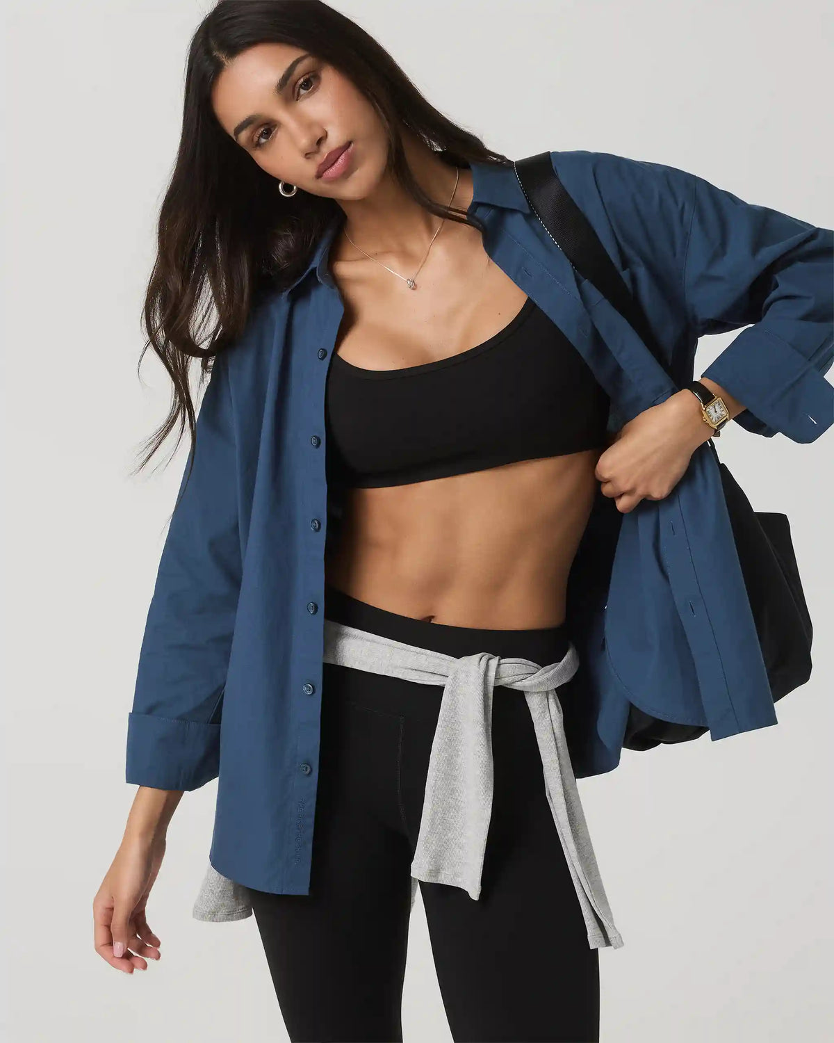 Long Sleeve Kensington Relaxed Button Down