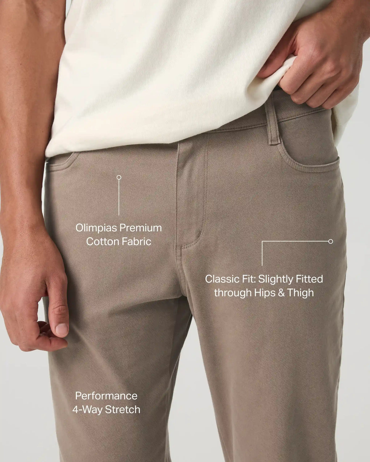 Vuori Meta™ Cotton Pant Classic Fit 30"