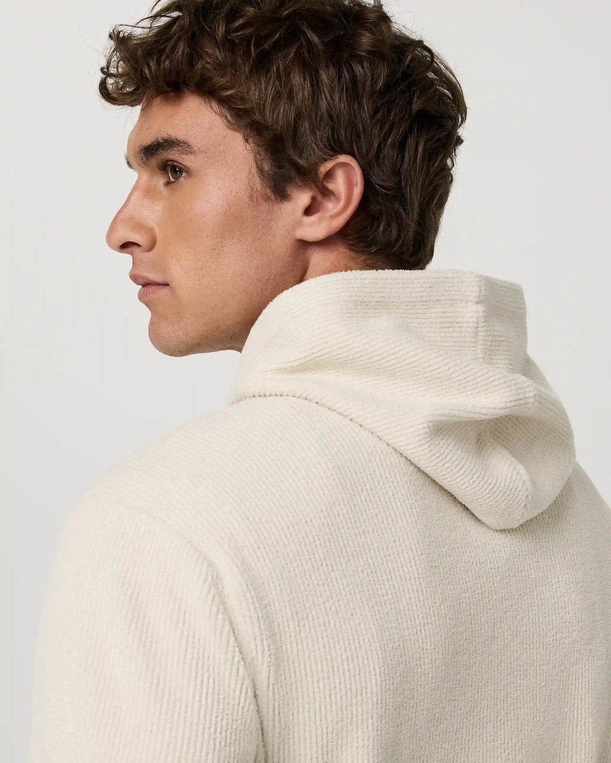 Midweight Rib Sweater Hoodie
