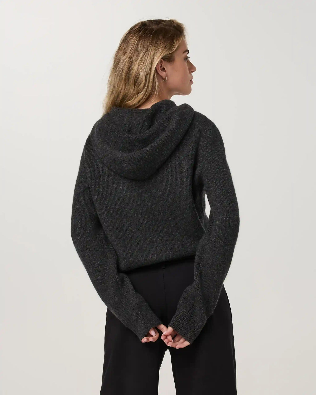 Émilie Cashmere Rib Double Zip