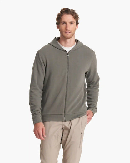 Performance Waffle Zip Hoodie